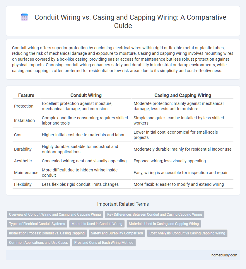 Conduit Wiring vs. Casing and Capping Wiring: A Comparative Guide