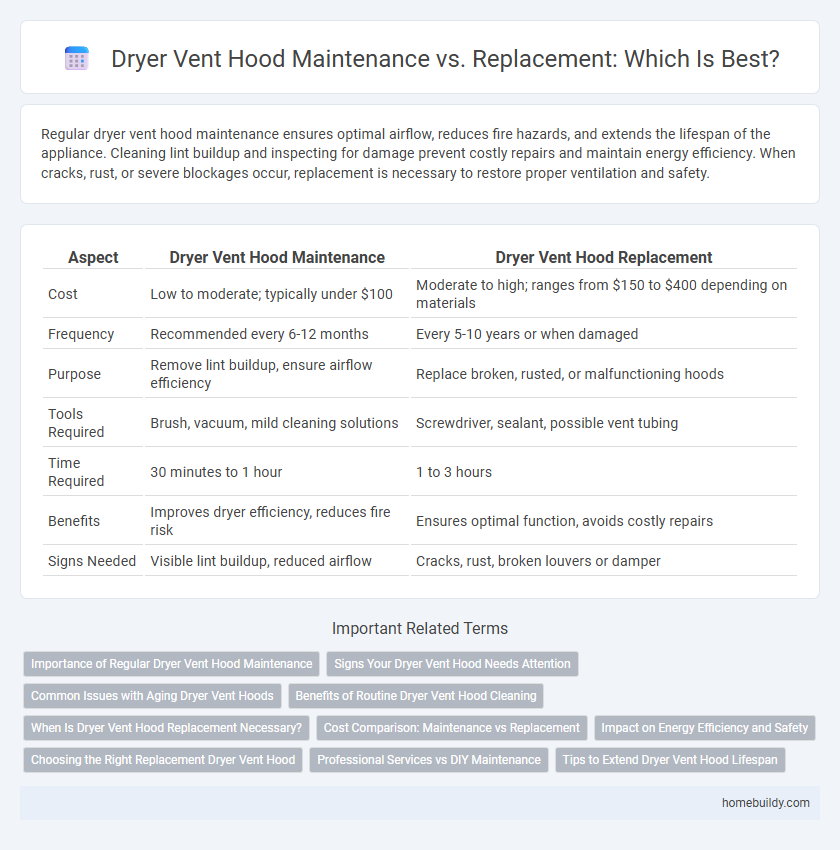Dryer Vent Hood Maintenance vs. Replacement: Which Is Best?