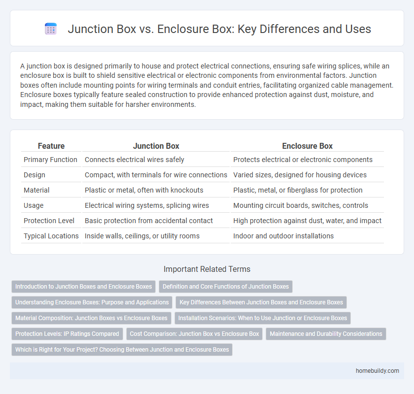 Junction Box vs. Enclosure Box: Key Differences and Uses