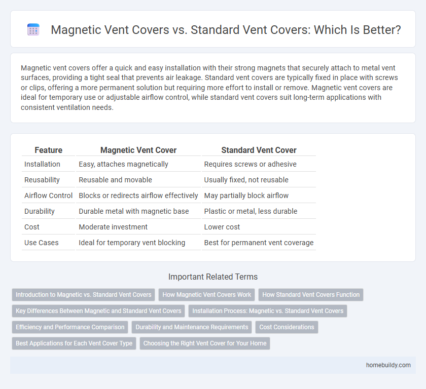 Magnetic Vent Covers vs. Standard Vent Covers: Which Is Better?