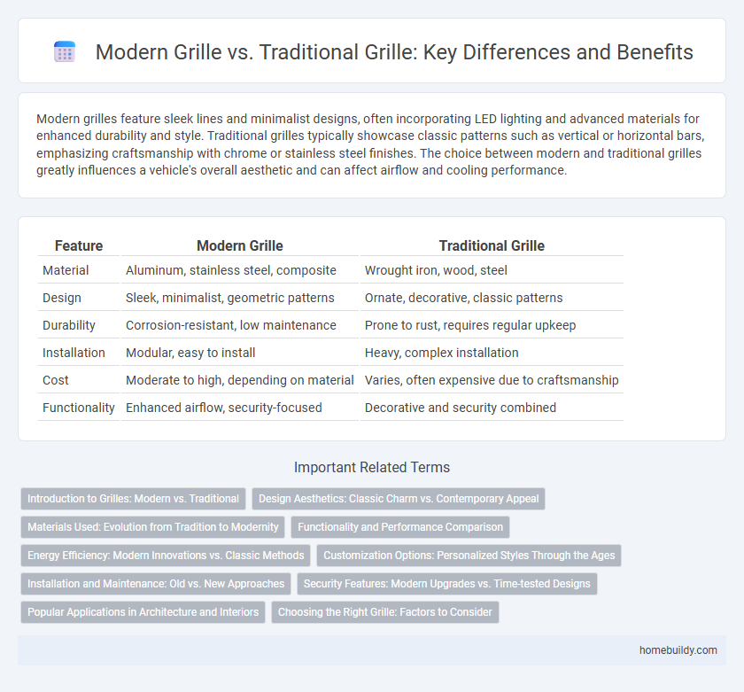 Modern Grille vs. Traditional Grille: Key Differences and Benefits