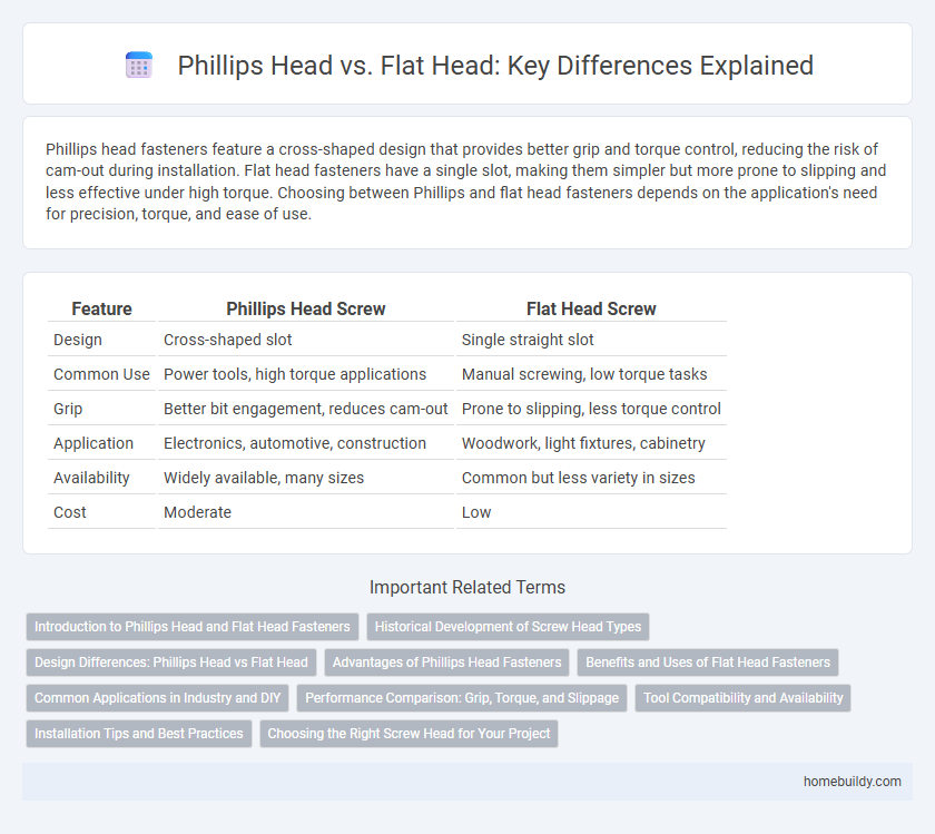 Phillips Head vs. Flat Head: Key Differences Explained