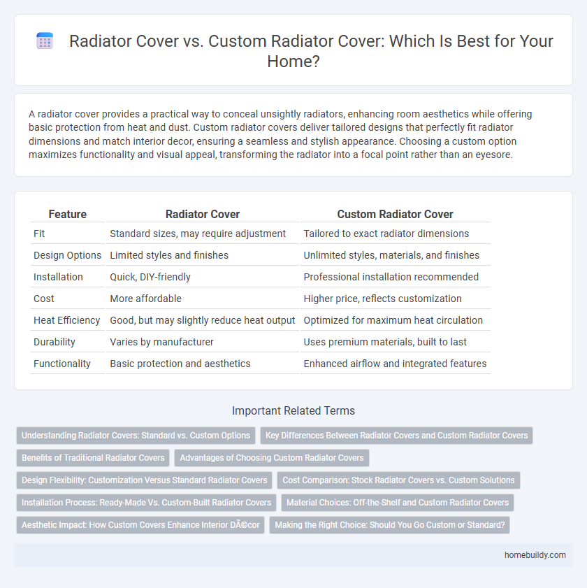 Radiator Cover vs. Custom Radiator Cover: Which Is Best for Your Home?
