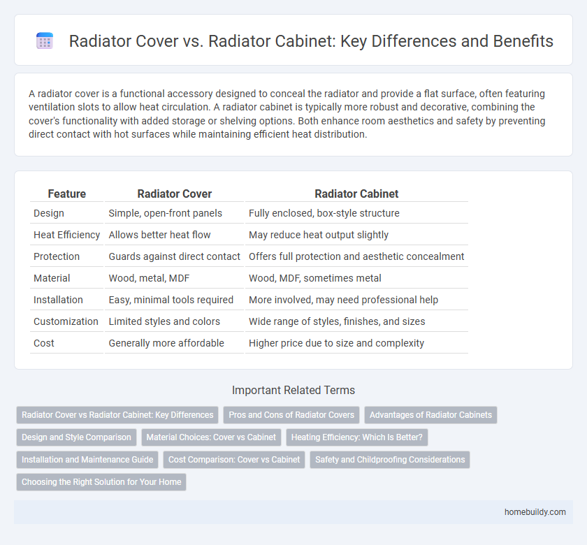 Radiator Cover vs. Radiator Cabinet: Key Differences and Benefits