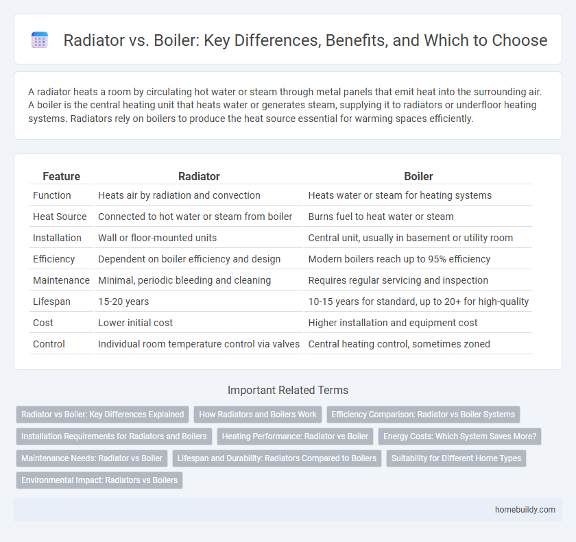 Radiator vs. Boiler: Key Differences, Benefits, and Which to Choose