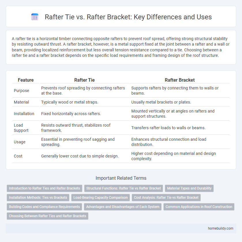 Rafter Tie vs. Rafter Bracket: Key Differences and Uses