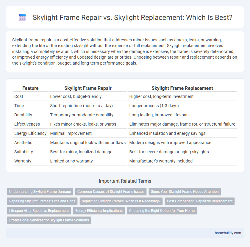Skylight Frame Repair vs. Skylight Replacement: Which Is Best?