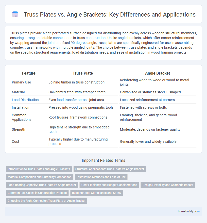 Truss Plates vs. Angle Brackets: Key Differences and Applications