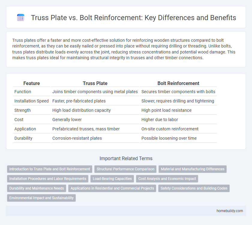 Truss Plate vs. Bolt Reinforcement: Key Differences and Benefits