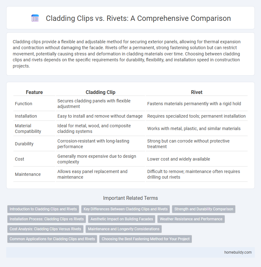 Cladding Clips vs. Rivets: A Comprehensive Comparison