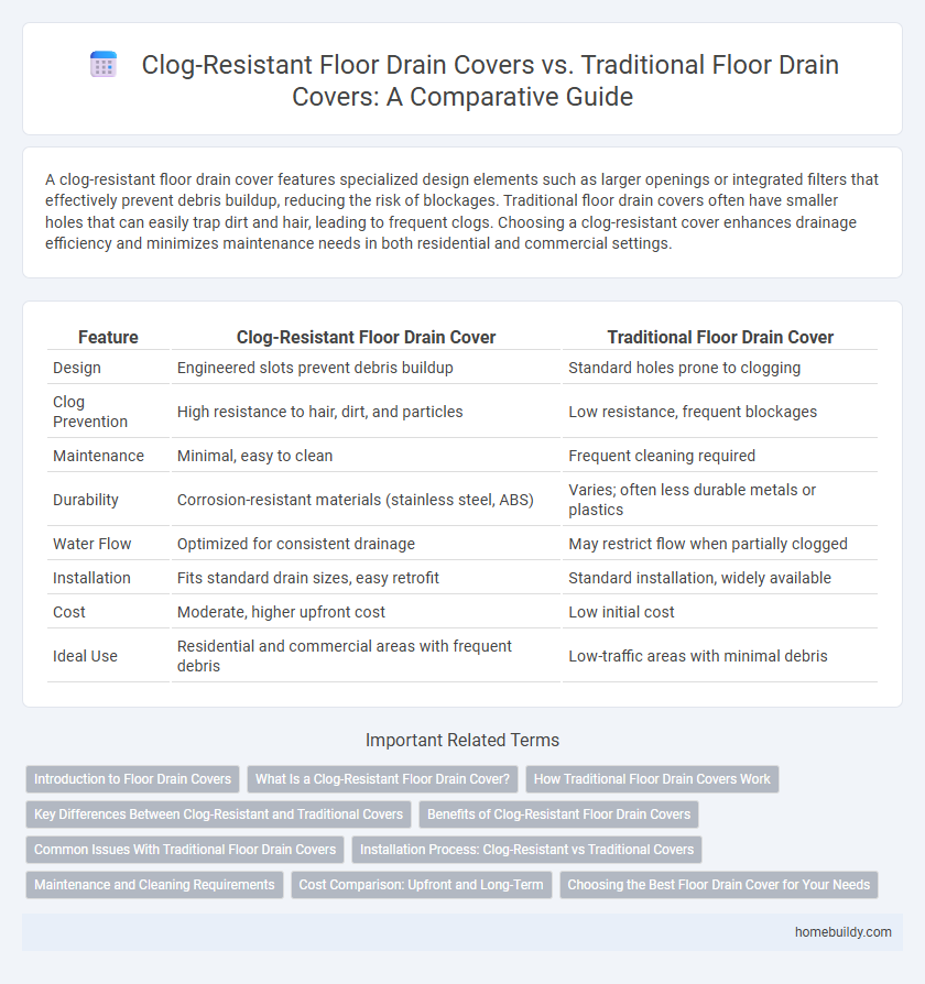 Clog-Resistant Floor Drain Covers vs. Traditional Floor Drain Covers: A Comparative Guide