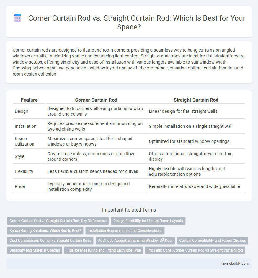 Corner Curtain Rod vs. Straight Curtain Rod: Which Is Best for Your Space?