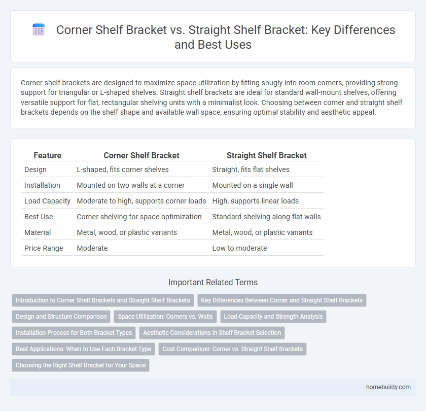 Corner Shelf Bracket vs. Straight Shelf Bracket: Key Differences and Best Uses