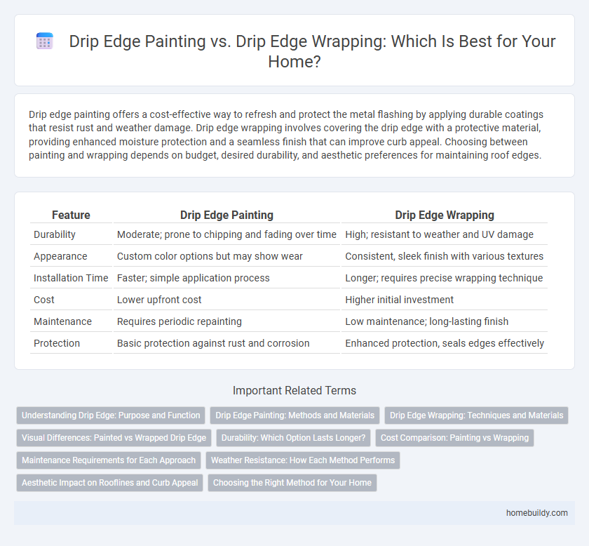 Drip Edge Painting vs. Drip Edge Wrapping: Which Is Best for Your Home?