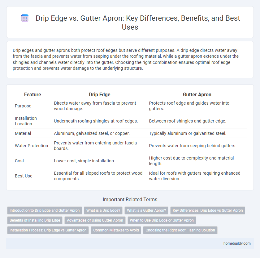 Drip Edge vs. Gutter Apron: Key Differences, Benefits, and Best Uses