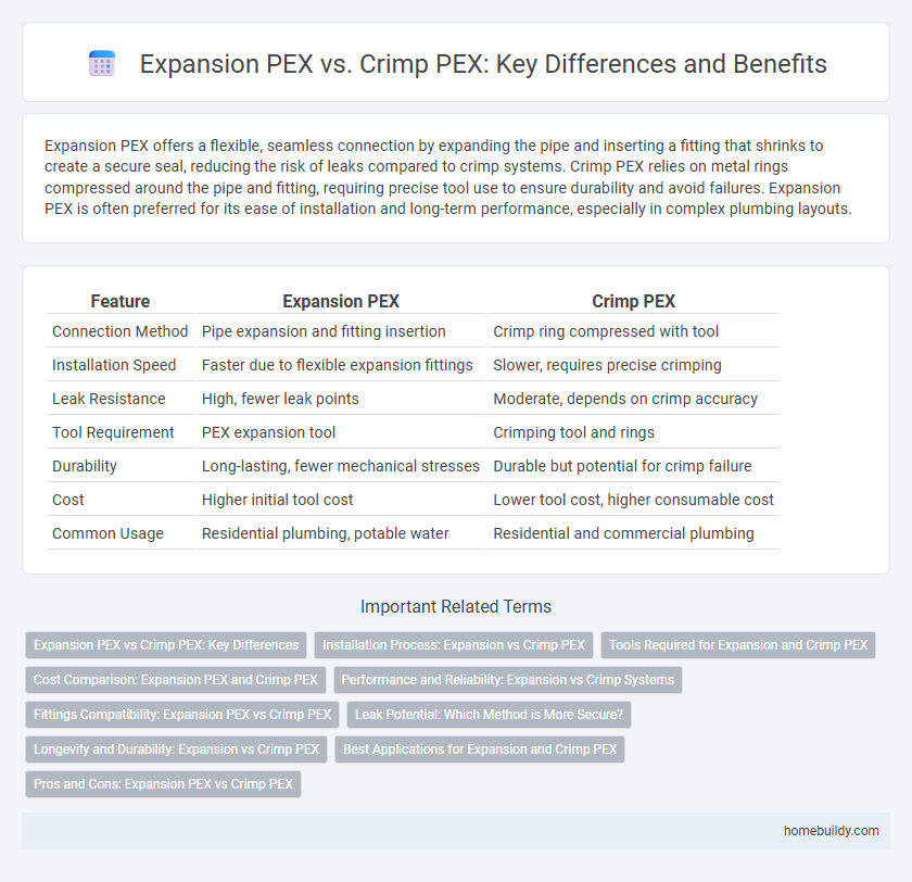 Expansion PEX vs. Crimp PEX: Key Differences and Benefits