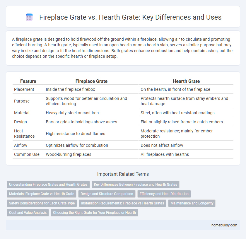 Fireplace Grate vs. Hearth Grate: Key Differences and Uses