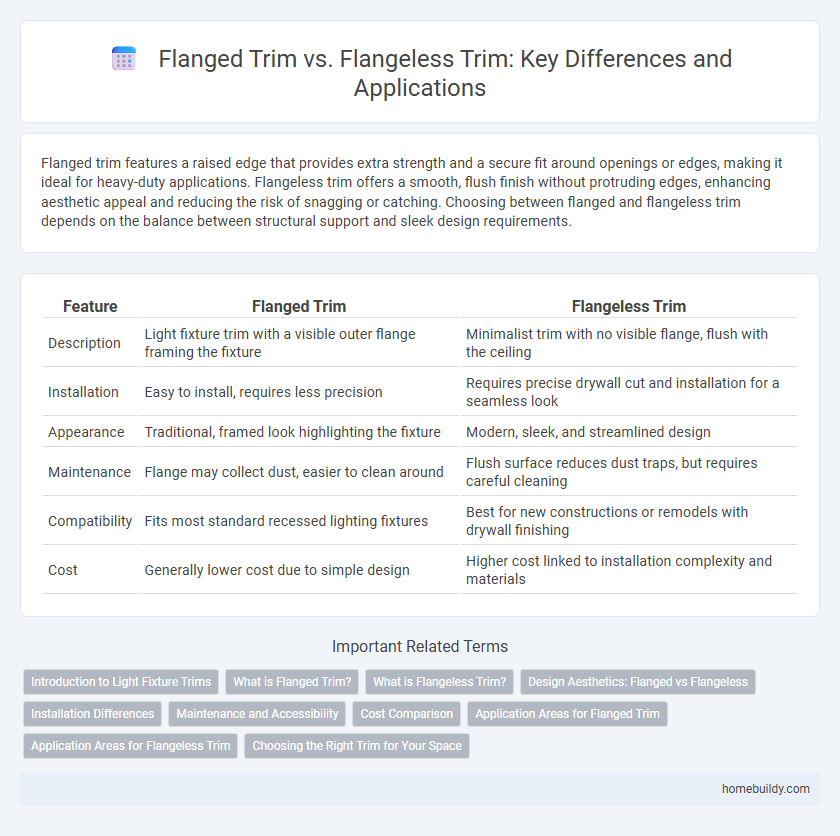 Flanged Trim vs. Flangeless Trim: Key Differences and Applications