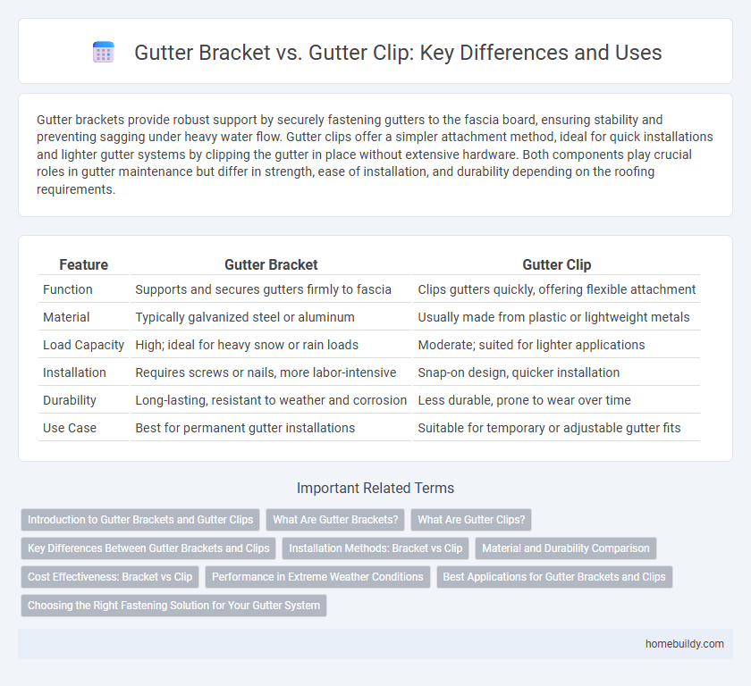 Gutter Bracket vs. Gutter Clip: Key Differences and Uses