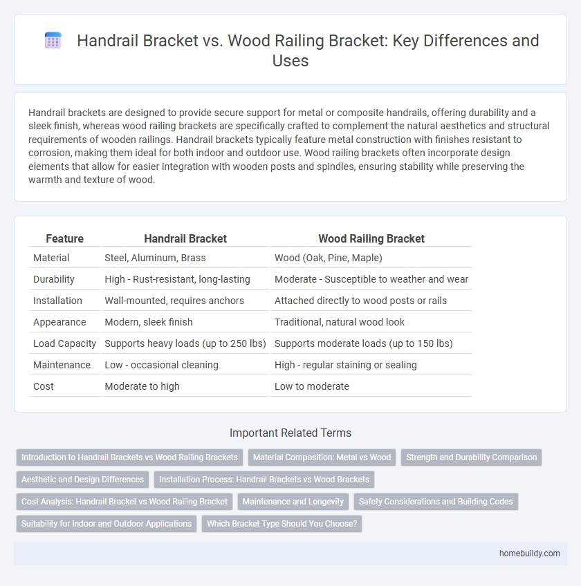 Handrail Bracket vs. Wood Railing Bracket: Key Differences and Uses
