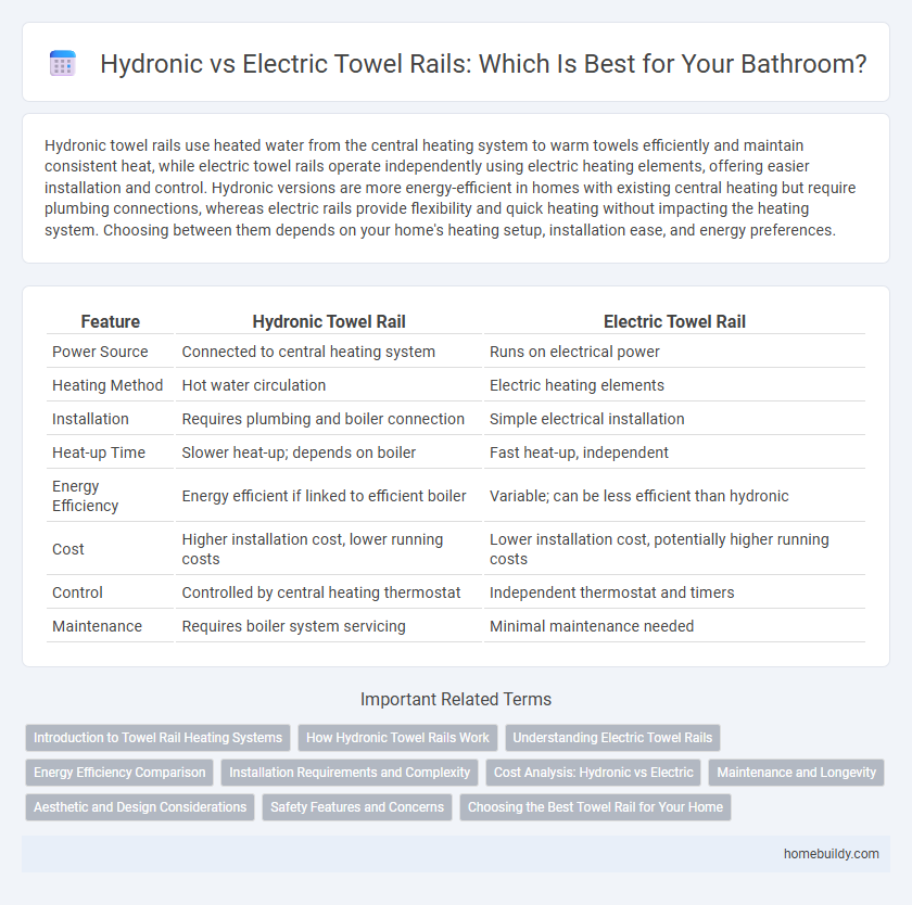 Hydronic vs Electric Towel Rails: Which Is Best for Your Bathroom?