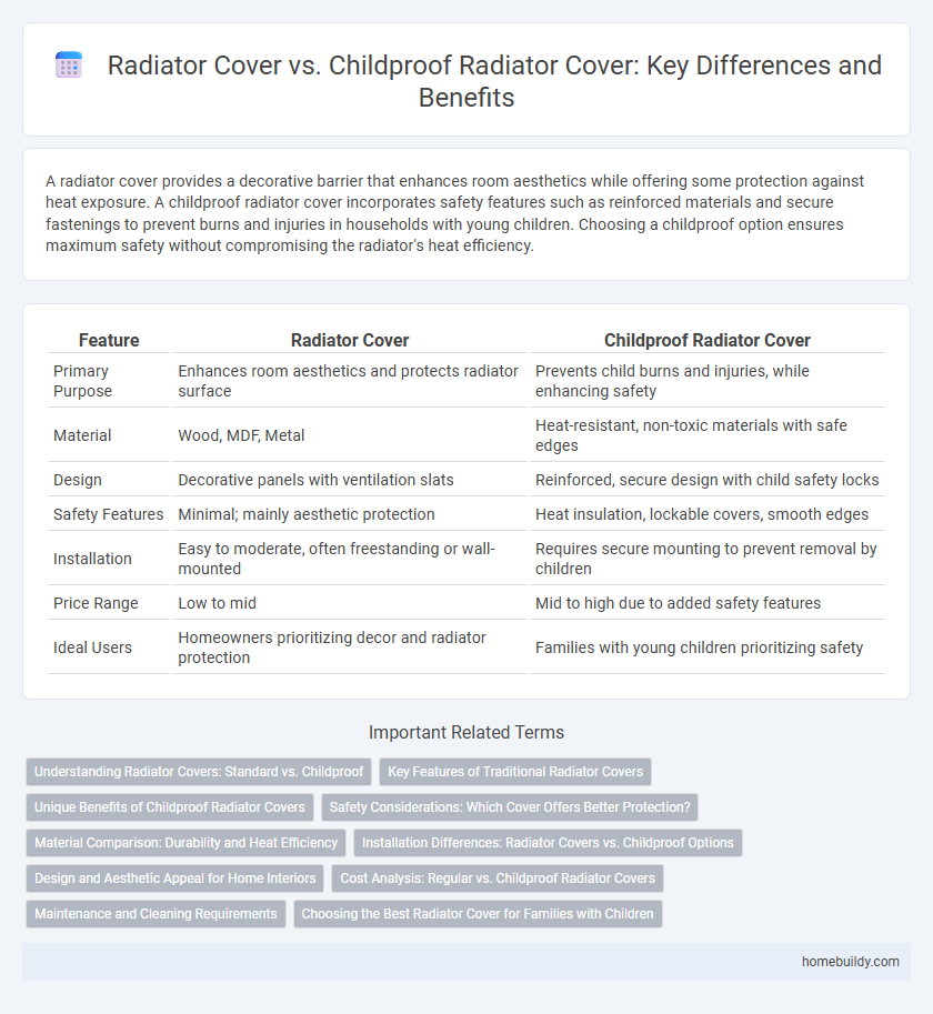 Radiator Cover vs. Childproof Radiator Cover: Key Differences and Benefits