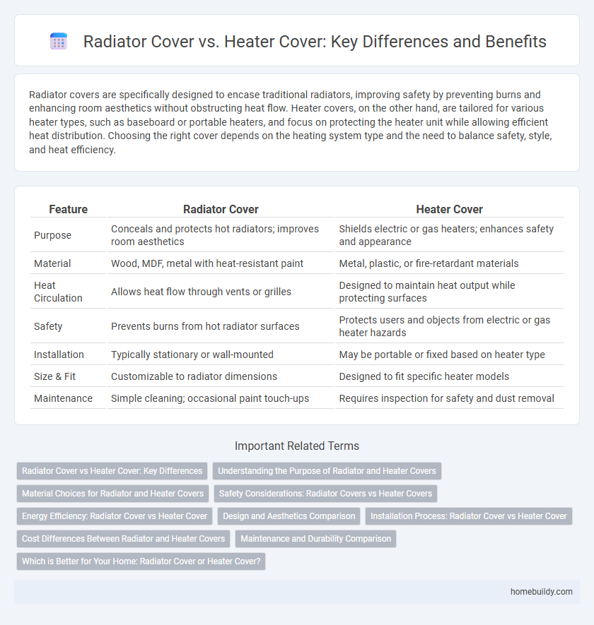 Radiator Cover vs. Heater Cover: Key Differences and Benefits
