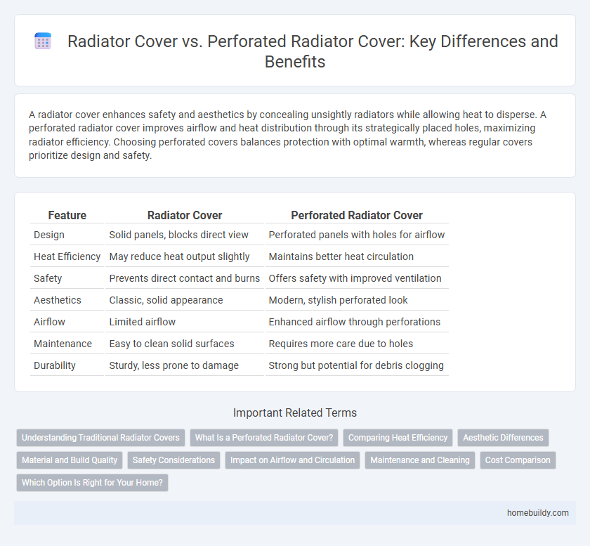 Radiator Cover vs. Perforated Radiator Cover: Key Differences and Benefits
