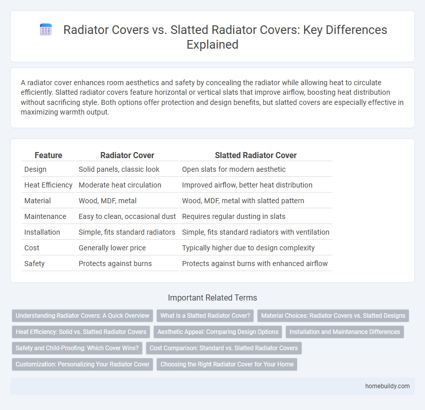 Radiator Covers vs. Slatted Radiator Covers: Key Differences Explained