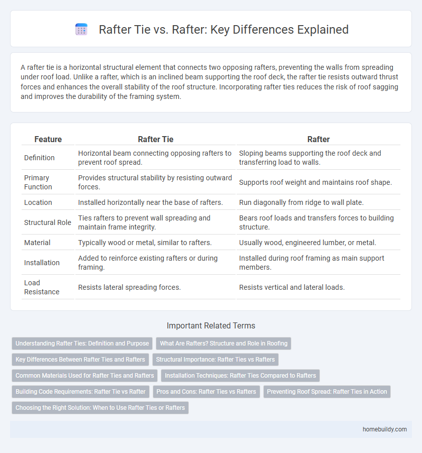 Rafter Tie vs. Rafter: Key Differences Explained