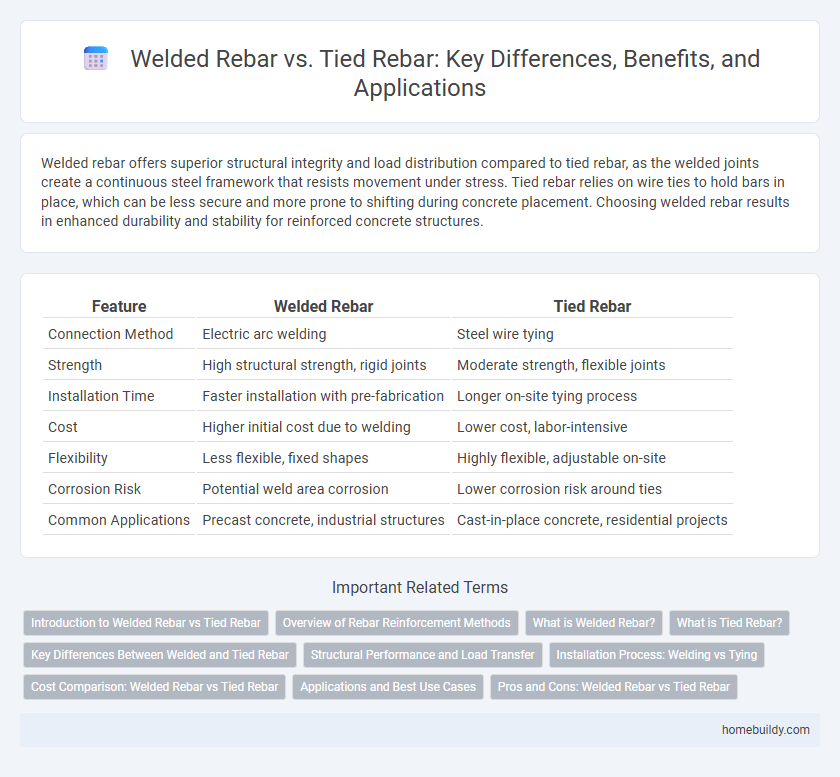 Welded Rebar vs. Tied Rebar: Key Differences, Benefits, and Applications