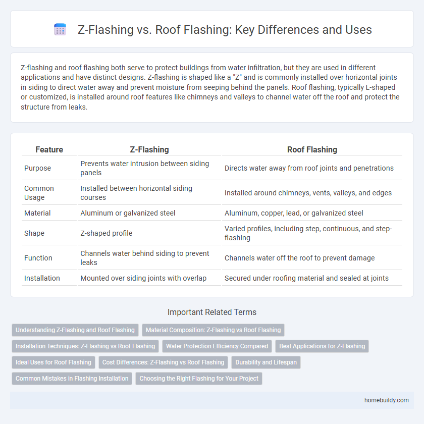 Z-Flashing vs. Roof Flashing: Key Differences and Uses