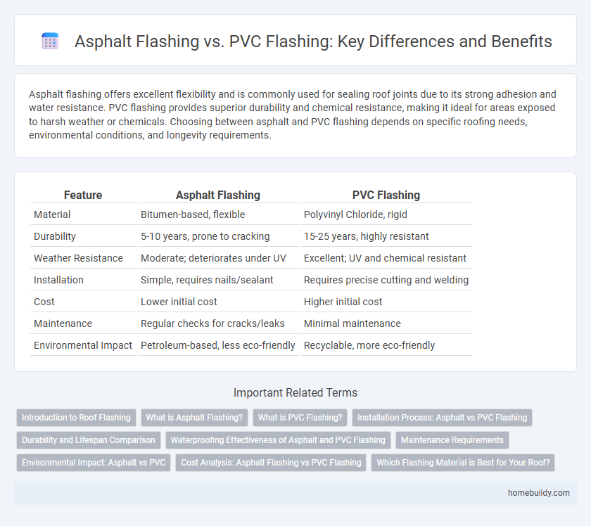 Asphalt Flashing vs. PVC Flashing: Key Differences and Benefits