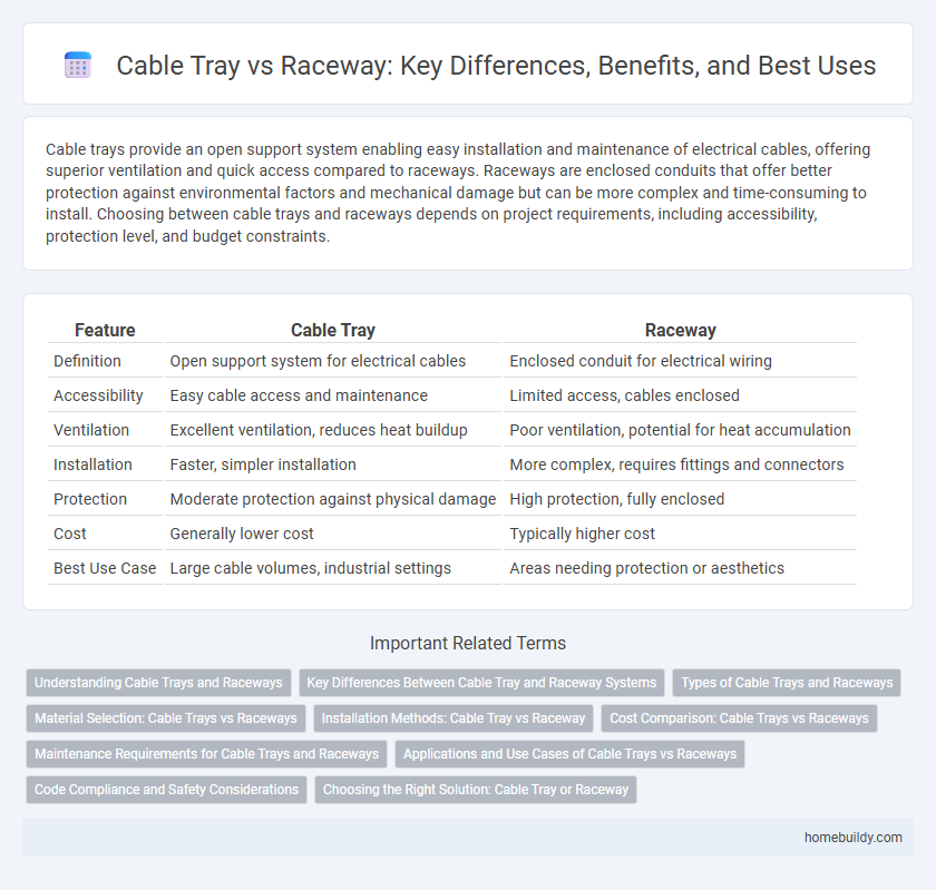 Cable Tray vs Raceway: Key Differences, Benefits, and Best Uses