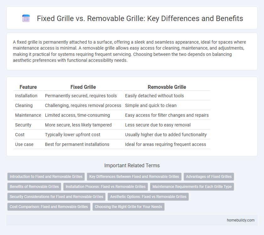 Fixed Grille vs. Removable Grille: Key Differences and Benefits
