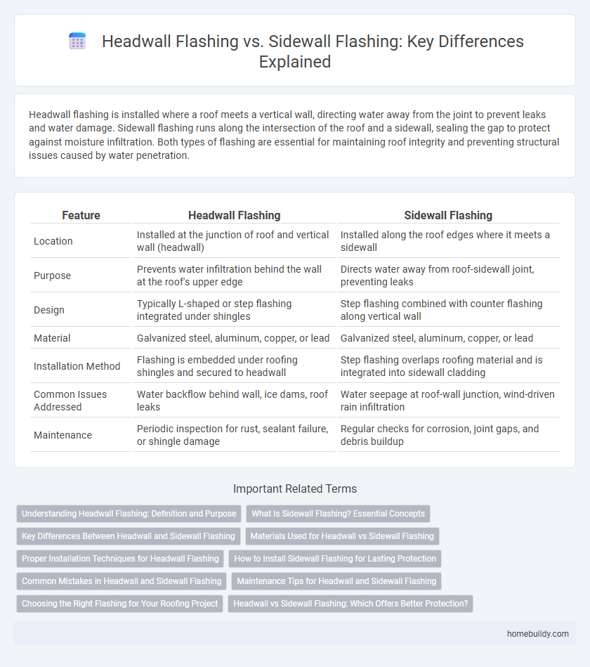 Headwall Flashing vs. Sidewall Flashing: Key Differences Explained
