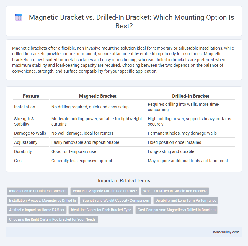 Magnetic Bracket vs. Drilled-In Bracket: Which Mounting Option Is Best?