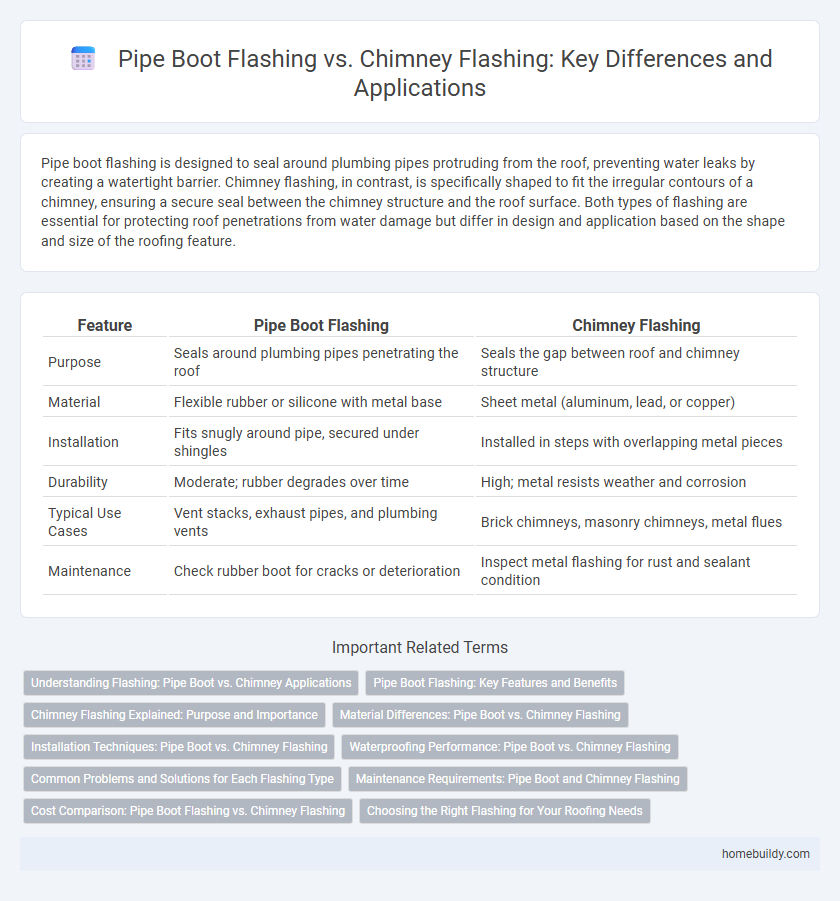 Pipe Boot Flashing vs. Chimney Flashing: Key Differences and Applications