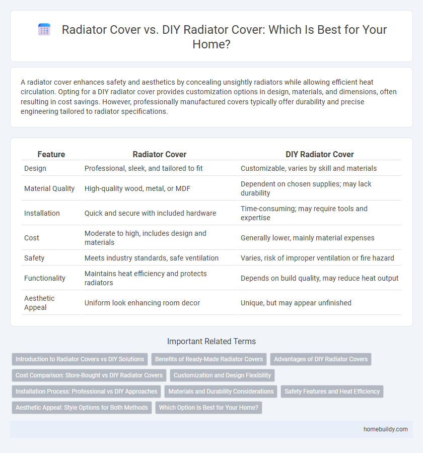 Radiator Cover vs. DIY Radiator Cover: Which Is Best for Your Home?