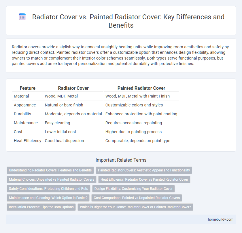 Radiator Cover vs. Painted Radiator Cover: Key Differences and Benefits