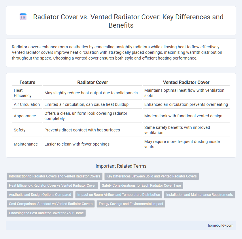 Radiator Cover vs. Vented Radiator Cover: Key Differences and Benefits