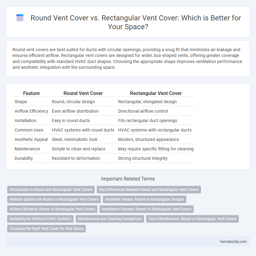 Round Vent Cover vs. Rectangular Vent Cover: Which is Better for Your Space?