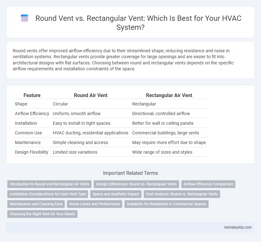 Round Vent vs. Rectangular Vent: Which Is Best for Your HVAC System?