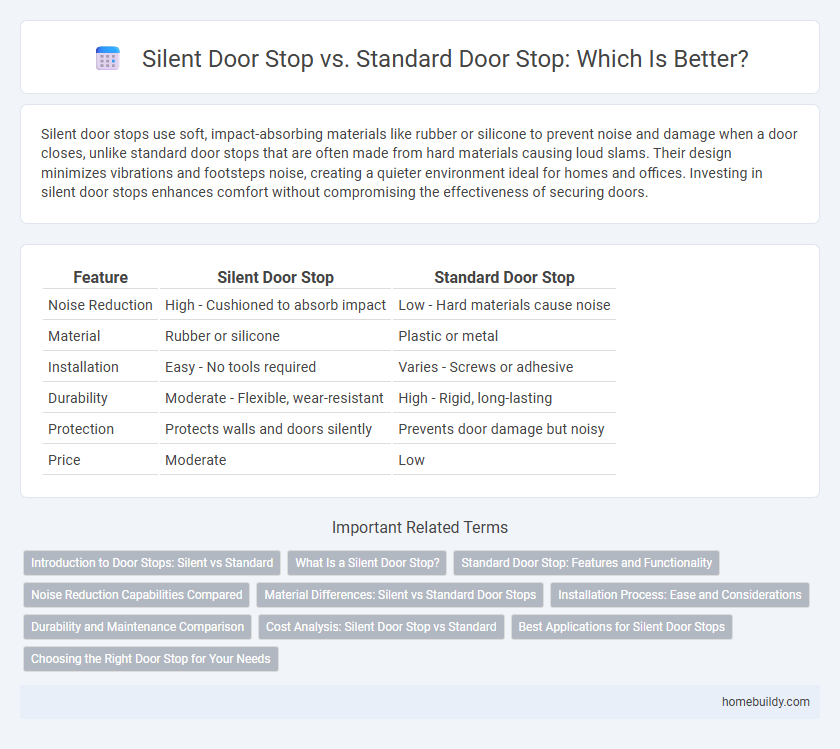 Silent Door Stop vs. Standard Door Stop: Which Is Better?