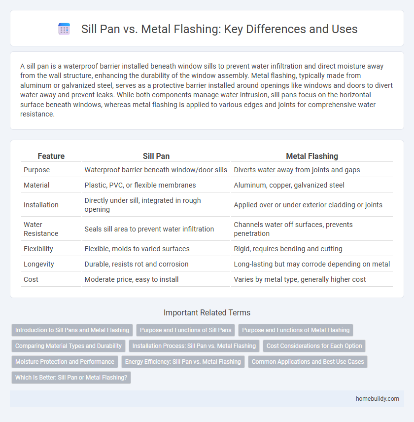 Sill Pan vs. Metal Flashing: Key Differences and Uses