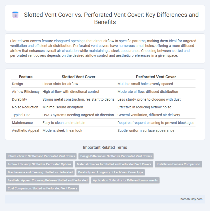 Slotted Vent Cover vs. Perforated Vent Cover: Key Differences and Benefits