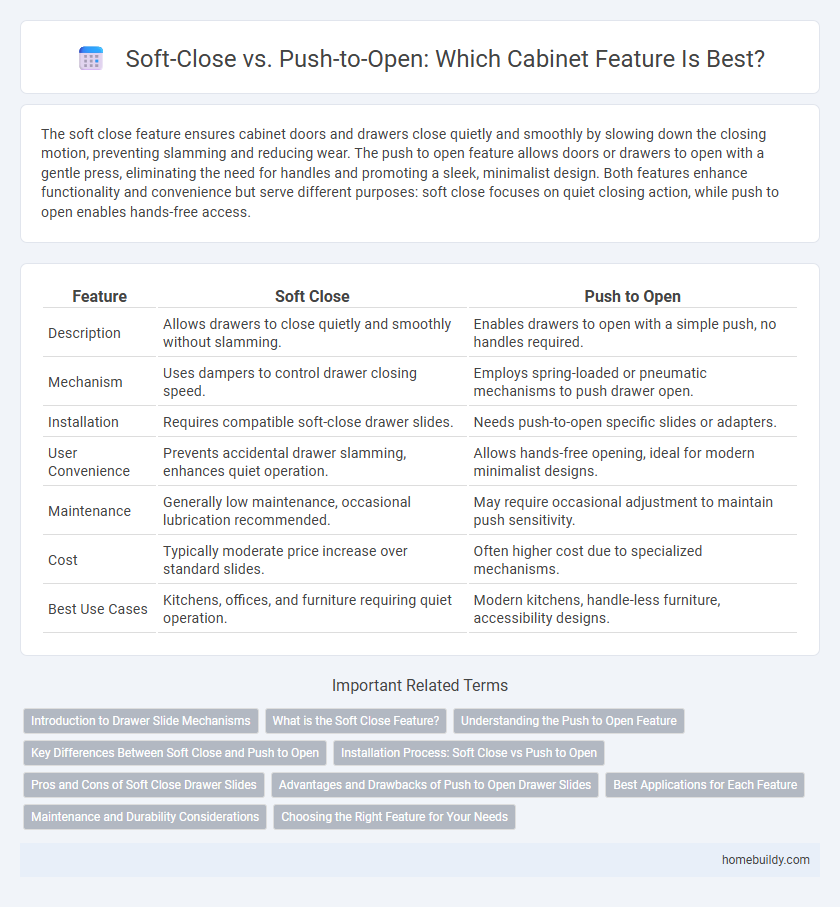 Soft-Close vs. Push-to-Open: Which Cabinet Feature Is Best?