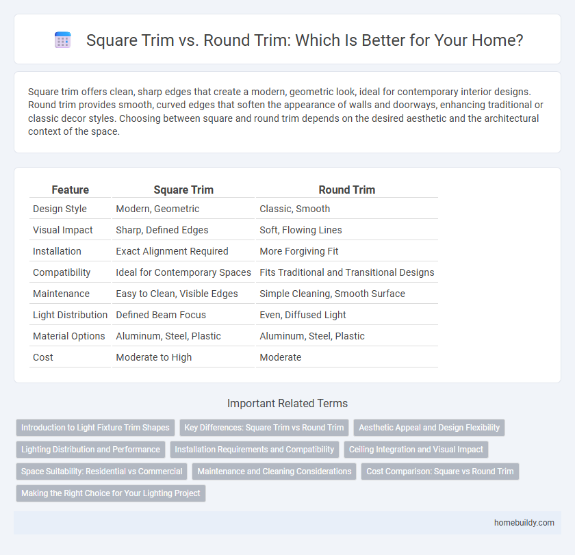 Square Trim vs. Round Trim: Which Is Better for Your Home?