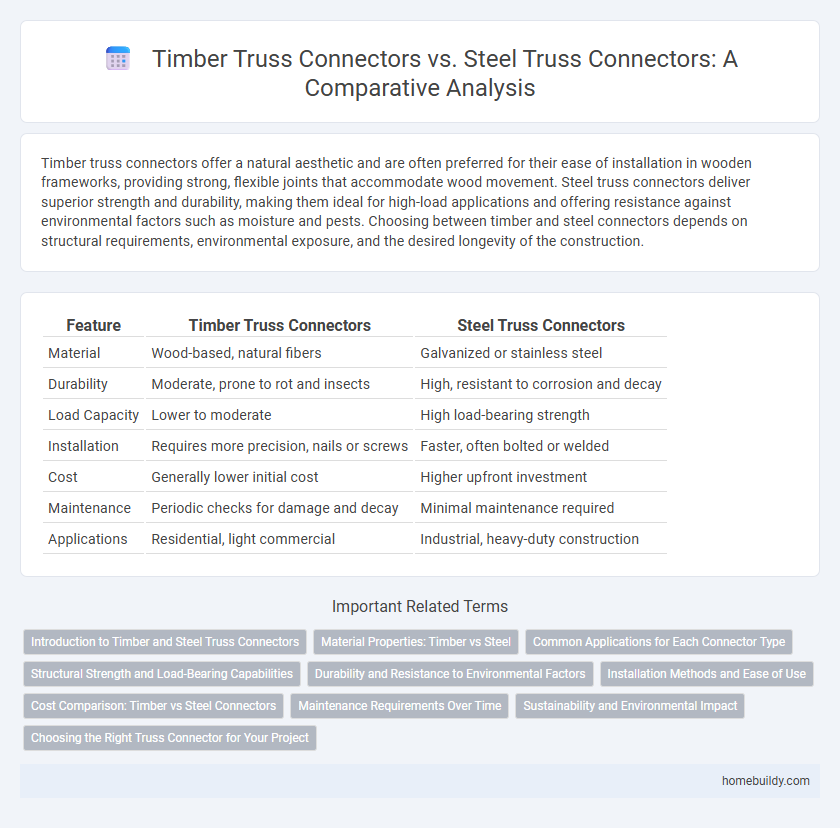 Timber Truss Connectors vs. Steel Truss Connectors: A Comparative Analysis