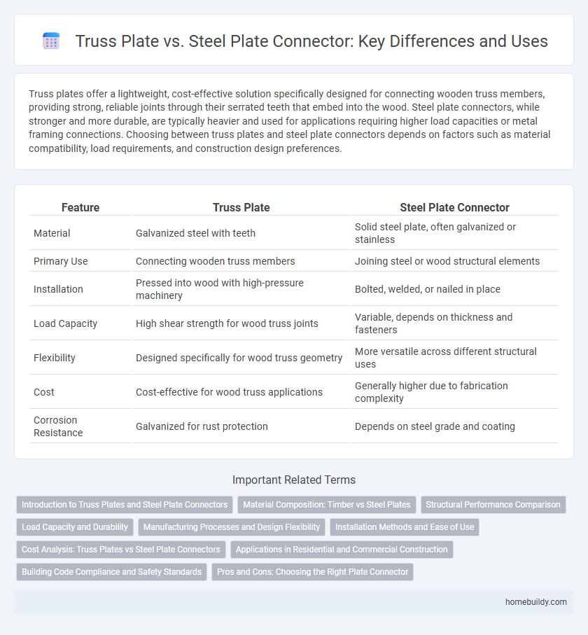 Truss Plate vs. Steel Plate Connector: Key Differences and Uses